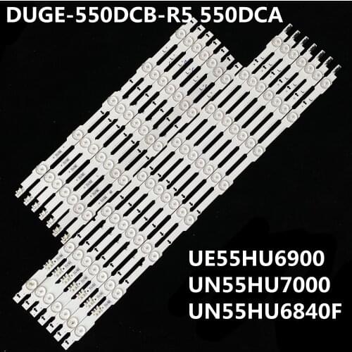 New 14pcs LED Backlight Strip for Samsung UE55HU6900 UN55HU7000 UN55HU6840F DUGE-550DCB-R5 550DCA 2014SVS-UHD-55 LM41-00089B 89A