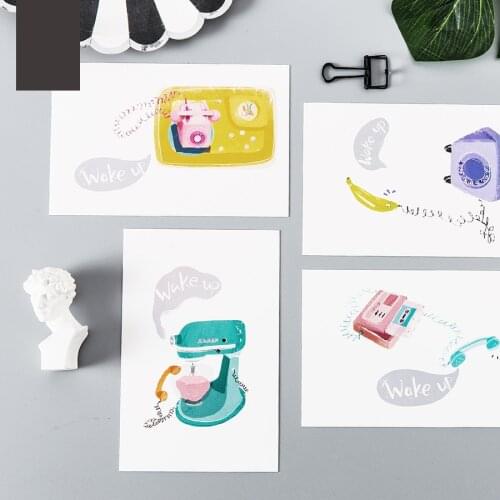 30pcs wake you up in morning card multi-use as Scrapbooking party invitation DIY Decoration gift card message card postcard