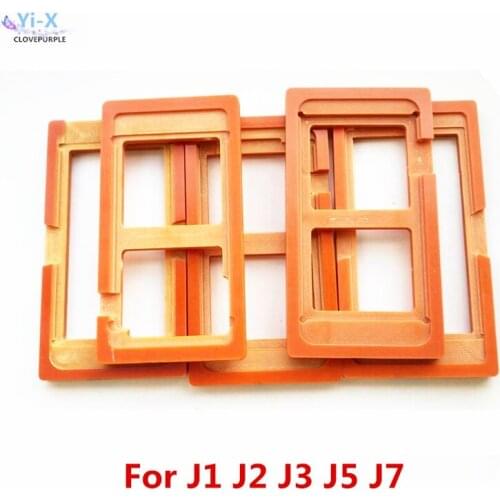 5pcs/lot Glue Mould LCD screen Mold Holder molds for samsung galaxy J1 J2 J3 J5 J7 molds for samsung J100 J200 J300 J500 J700