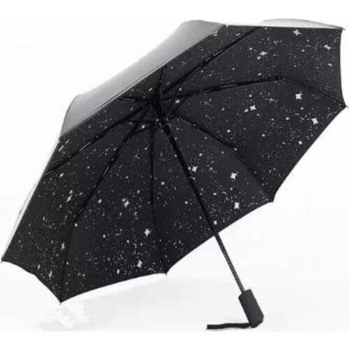 For Mercedes-Benz Boutique Automatic Sunscreen Umbrella Starry Sky Umbrella