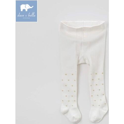 DB7417 dave bella spring infant baby girls lolita print Tight for children