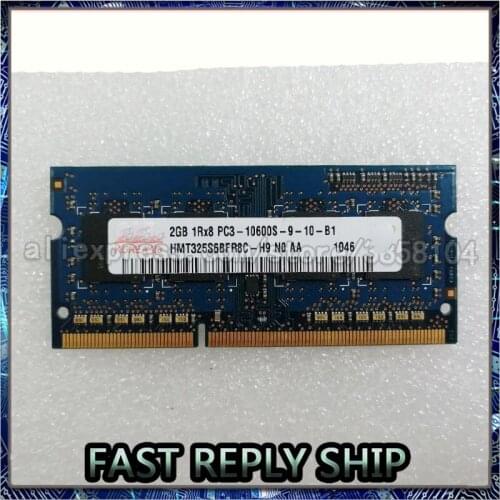 For HY hynix 2GB 1RX8 pc3-10600s-9-10-b1 hmt325s6bfr8c-h9 memory stick
