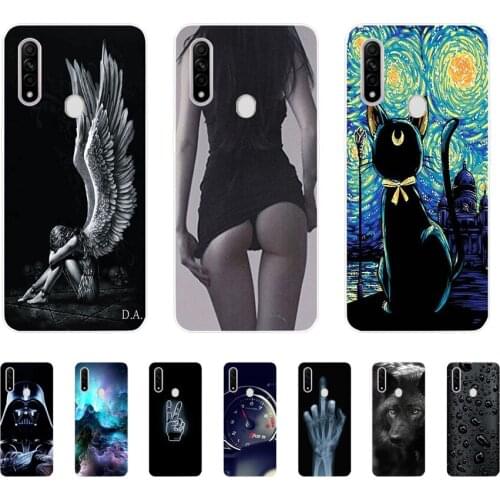 For OPPO A31 2020 A52 A54 A83 A92 F1S A53 2015 F5 A73 A8 Soft Silicon TPU Back Phone Cover For Bumper full 360 Protective