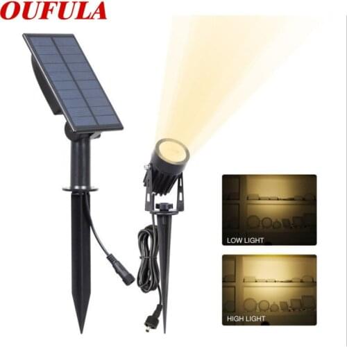FAIRY Solar Lawn Light Spotlight Outdoor Waterproof Garden Landscape Light LED Street Light