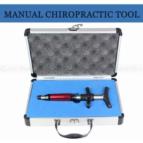 Chiropractic Adjusting Tool Spine Activator 6 Levels Adjustable Chiropractic Gun Spinal Adjustment Spine Correction Massager NEW