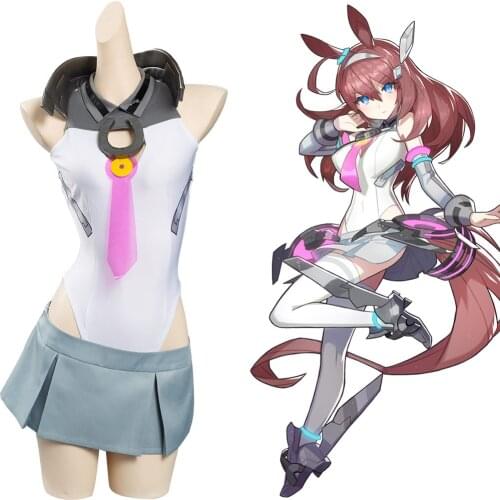 Pretty Derby Mihono Bourbon Cosplay Costume Outfits Halloween Carnival Suit