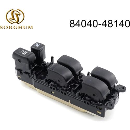 New 84040-48140 for 2003-2008 Lexus RX400H Front LH Master Power Window Switch