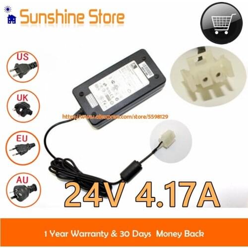 Genuine ZEBRA FSP100-RCB AC Adapter 24V 4.17A 100W Power Adapter 2 Pin FSP100RCB Computer Charger Laptop Power Supply
