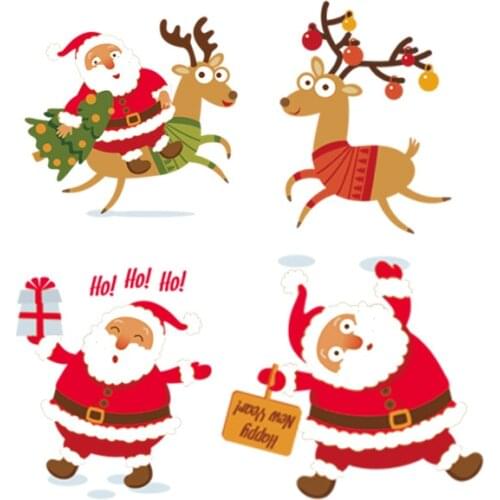 Santa Cruz Iron-on Transfers Patches for Clothing Textile Vinyl Thermo Stickers Applique Diy Heat Thermotransfer Clothes Stripes