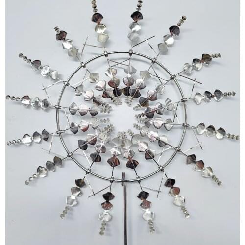 Unique And Magical Metal Windmill Outdoor Wind Spinners Wind Catchers Yard Patio L awn Garden Decoration 2021 New