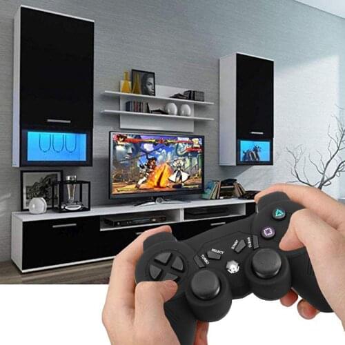 High Quality For PS3 Game Controller Wireless Double Shock Controller For Playstation 3 With Charging Cord