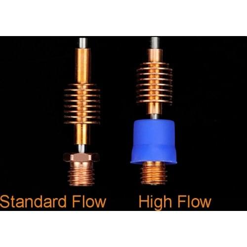 3D Printer Parts Replacement Heat Break Red Lizard Aluminum and Copper Hot End for Nf-crazy Hotend Magnum