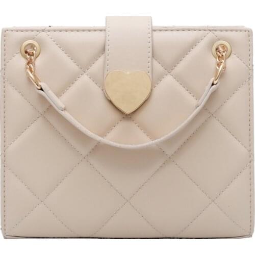 Womens Bag Fashion Casual Womens Bag Bag Chain Bag Pure Color Pu Womens Bag 2021 New Shoulder Messenger Bag Luxury Designer