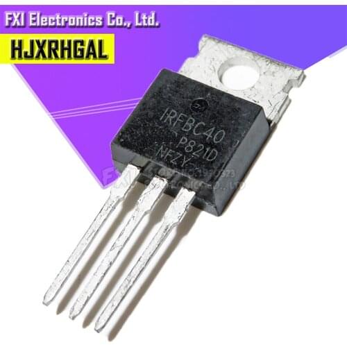 10pcs IRFBC40 BC40 N-channel FET TO-220 new original