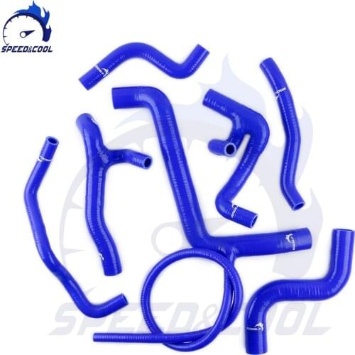 Silicone Radiator Coolant Hose Tube Pipe Kit For Volkswagen VW GOLF GTI MK3 3 2.0L 8V 115PS 2E 1992 1993 1994 1995 1996 1997