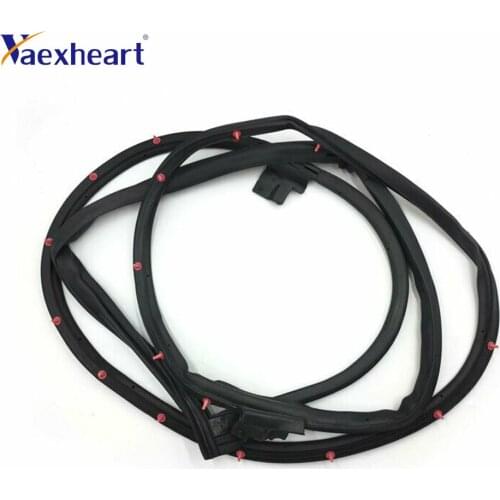67872-02160 6787202160 Rear Left Side Door Rubber Weather Strip Seal For Toyota Corolla 2007-2009