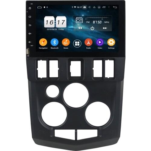 8" 1 Din 6 Core Android 9.0 PX6 Car Multimedia Player For Renault LOGAN L90 Car Audio 4+64G Car Stereo Car Radio Canbus DSP