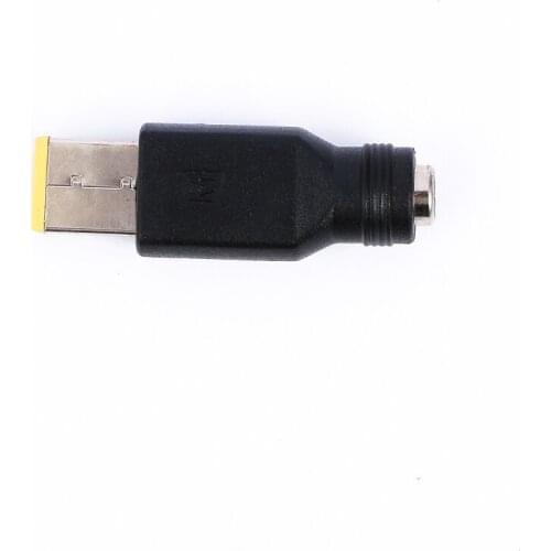 Round Jack To Square End Laptop DC Power Charger Adapter Plug Converter For Lenovo ThinkPad Yoga 11S etc