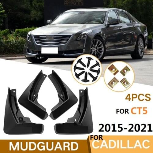 Car Mudflap For Cadillac CT5 CT6 2015-2021 Fender Mud Guard Splash Flaps Mudguard Accessories