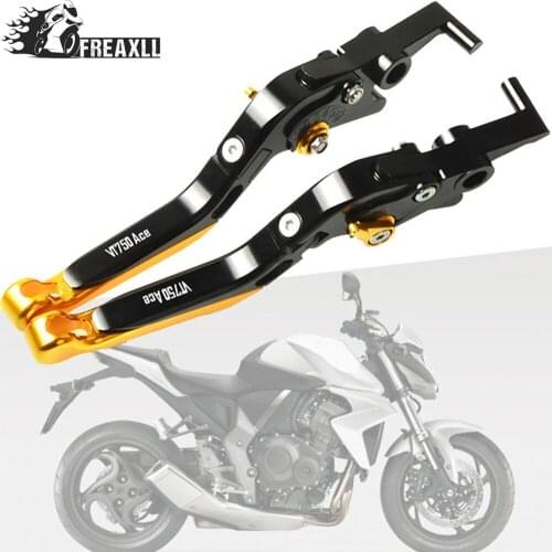 CNC Motorcycle Brake Clutch Levers Adjustable Folding Extendable For Honda VT750AERO VT750 AERO 2004 2005 2006 2007 2008 2009