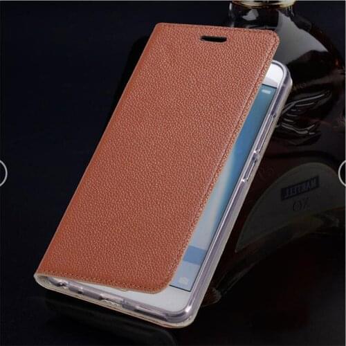 LANGSIDI leather Magnetic Flip cover For Xiaomi 9T 9 se mi 8 Lite CC9 with card slot Genuine Leather Case for redmi note 7 8 8T