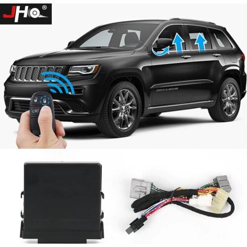 JHO Automatic 4-Door Car Power Window Closer Module Kit For 2014-2020 Jeep Grand Cherokee Limited 2016 2017 2018 Accessories