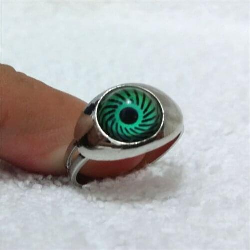 New fashion High quality owl animal magic eyes mood ring change color ring adjustable ring
