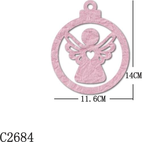 New Christmas bell angel Wooden Die Scrapbooking C2684 Cutting Dies Multiple Sizes