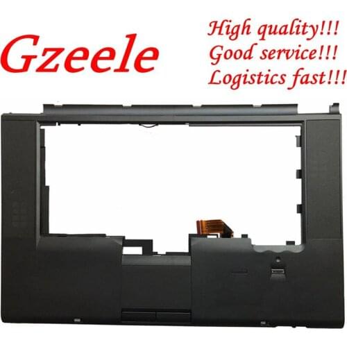 GZEELE new Palmrest Touchpad Fingerprint 60Y5504 For Lenovo for Thinkpad T510 T510I W510 keyboard bezel upper case cover black