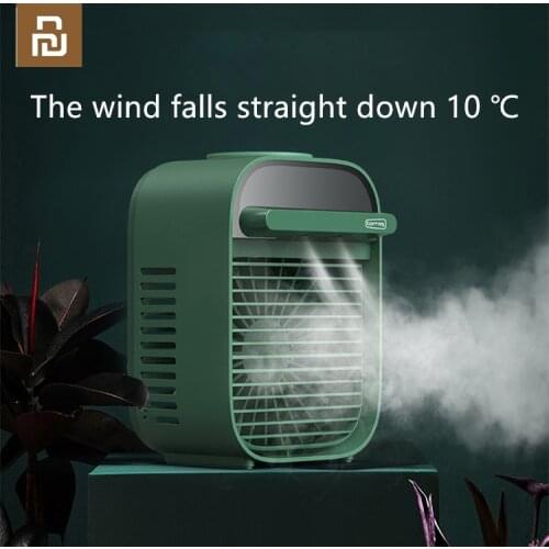 Xiaomi Portable Air Conditioner Mini USB Air Cooler Fan Cooling Humidifier Office Home Room Air Conditioning water Cooling fan