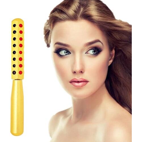 Face Massage Roller Face Skin Firming Lifting Anti-aging Beauty Tool with 30 Precious Germanium Stones Skin Care Tools