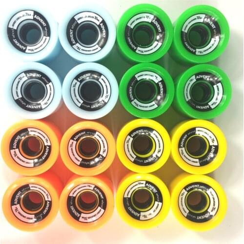 Special Wheels For Land Surfing Skateboards 78a Hardness 70mm*51mm Size Polyurethane High Resilience