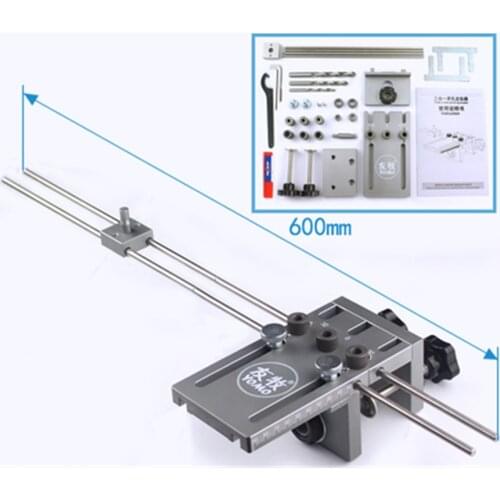 Deluxe Type Precision Dowel 3 In 1 Hole Jig Kit DIY Woodworking Hand Tool Set MD590