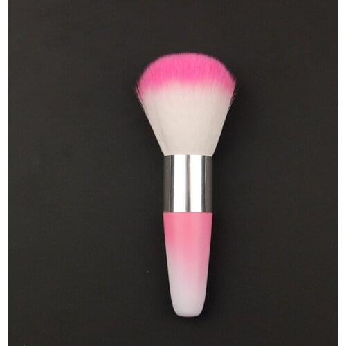1Pc Professional Pink Soft Nail Art Dust Clean Brush Manicure Tool Nail Brush Beauty Cosmetic Brush Makeup Brush