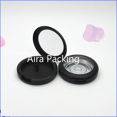 59mm Empty Cosmetic Eyeshadow Powder Case,DIY Professional Blusher Compact Containers,Portable Lip Rouge Sub Package,10pcs