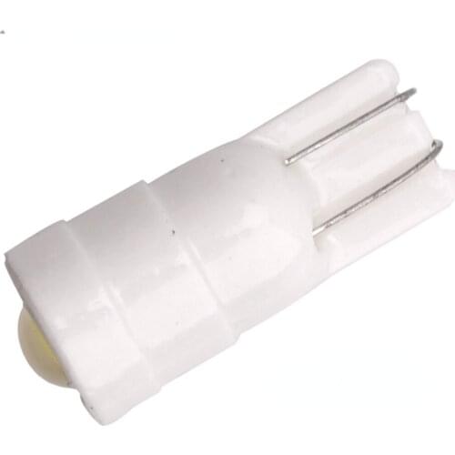 7070 1SMD T10 COB W5W 194 168 Wedge Door Instrument Side Bulb Lamp Car led Ceramic Interior LED Car White Source Car styling 12V