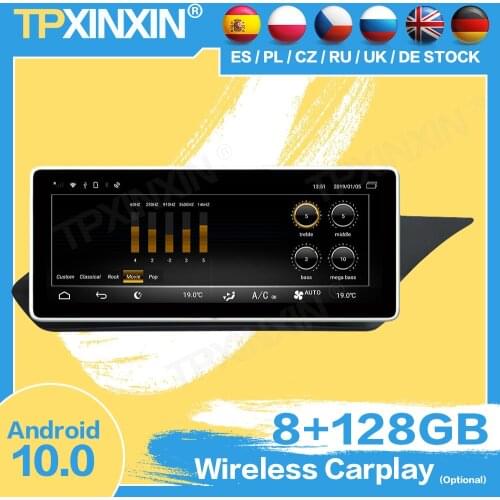 8+128G Carplay Radio Receiver Android For Benz E W212 2009 2010 2011 2012 2013 2014 2015 Audio Stereo GPS Video Player Head Unit