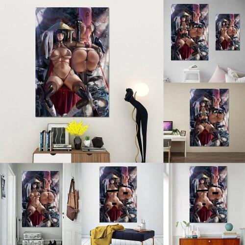 Anime Ninja Hyūga HinaTa Wall Art Toolment Haruno Sakura Painting Art R18 Decoration For the living room bedroom canvas painting