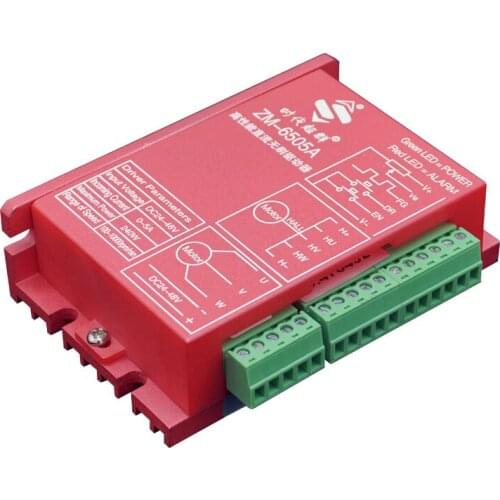 Brushless DC motor with Hall drive controller 6505A with 240W48V5A