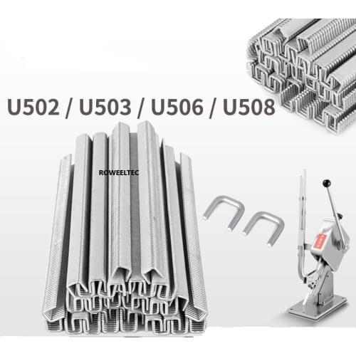 Big sale! 1 box of U type 506 Clips for Manual U-shape Sausage Clipper Clipping Machine, for supermarket tightening machine H