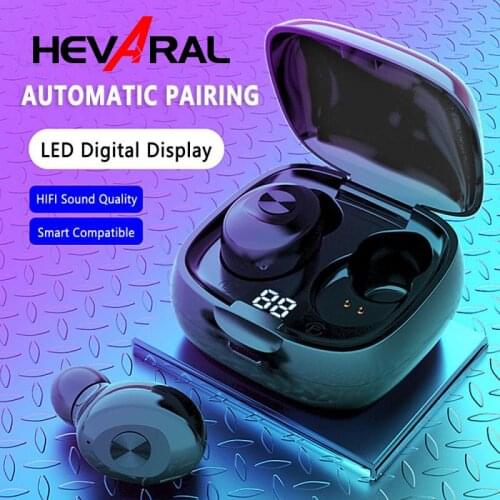 Digital Display XG-8 TWS Earphones Bluetooth 5.0 Wireless In-Ear Headphone For Sport Low Latency Stereo Audio Hands-Free Calling