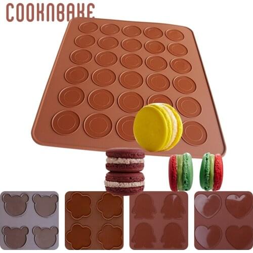 COOKNBAKE silicone baking oven mat bread cake bakeware pads oven pads Printing Western Table Mats Insulation pastry Pad