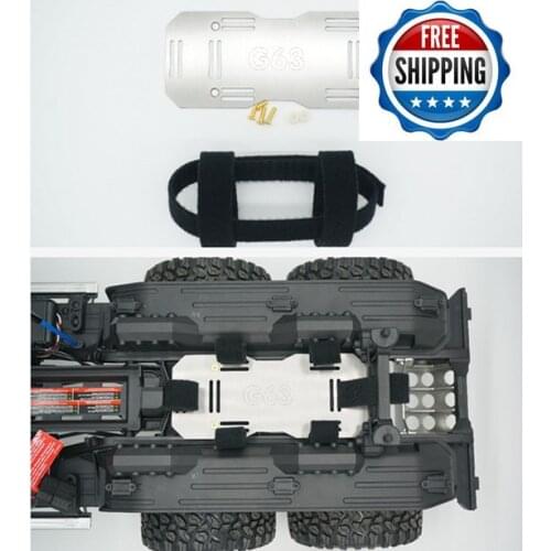 Stainless steel upgrade battery compartment tray board to increase battery life for TRAXXAS TRX-6 6X6 G63 rc car part