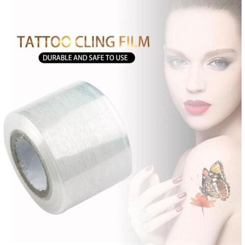 1 Roll 42MM*200M Microblading Plastic Tattoo Wrap Disposable Preservative Film Eyebrow Tattoo Accessories For Permanent Makeup