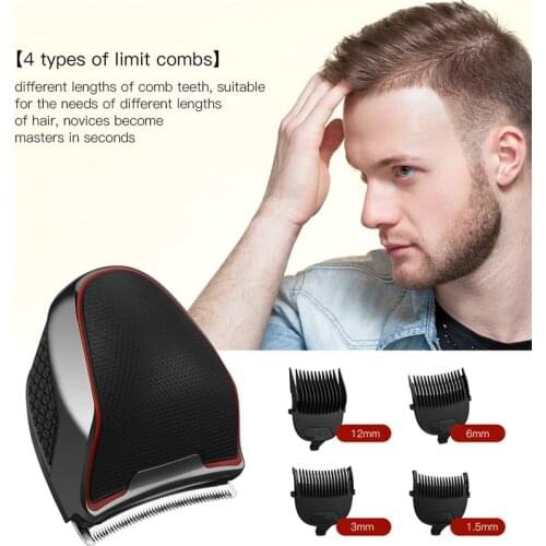 Professional Hair Clipper For Men Cordless Hair Cutter Shavers Portable Waterproof Haircut Hair Cutter Blade Razor Machine 50