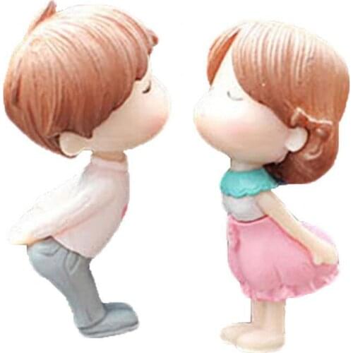 Lovely Couple Girl Boy Car Air Vent Freshener Perfume Clip fragrance Diffuser Decor car accessories