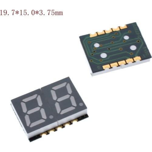 10pcs Common Cathode/ Anode SMD 2 Bit 0.39 inch Digital Tube LED Display Red light 7 Segment