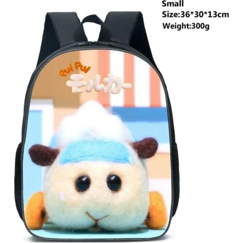 12 Inch Kids Cartoon Backpack Boys Girls Anime Casual School Bags Kindergarten Backpack Mochilas Gift Bolsa