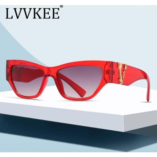 2021 Fashion New square trapezoid Modern Women Style Vintage Sunglasses ins Cool Brand Design V Sun Glasses Oculos De Sol UV400