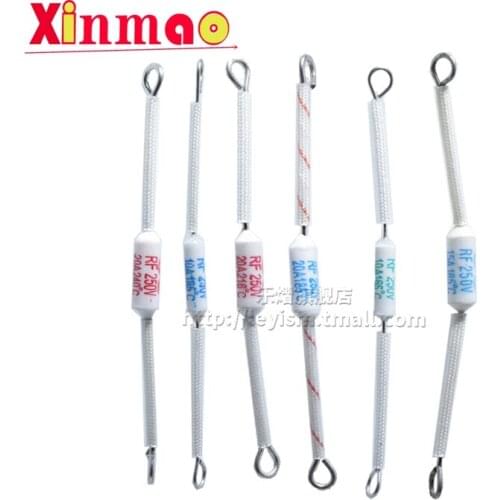 5PCS RF-165 / 185 / 216 / 240 degree 10A 15A 20A 250V electric rice cooker / Cooker ceramic temperature fuse